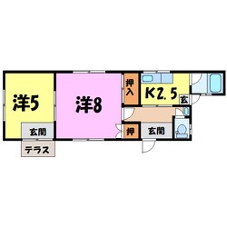 大胡店舗付き住宅（前橋市大胡町）の物件間取画像